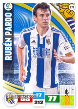 277 · Rubén Pardo · Real Sociedad · Básica - Panini Adrenalyn XL Liga BBVA 2015-16