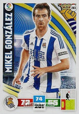 283 · Mikel González · Real Sociedad · Básica - Panini Adrenalyn XL Liga BBVA 2015-16