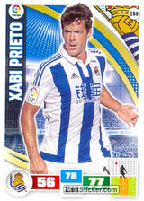 286 · Xabi Prieto · Real Sociedad · Básica - Panini Adrenalyn XL Liga BBVA 2015-16