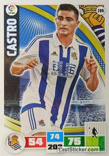 288 · Castro · Real Sociedad · Básica - Panini Adrenalyn XL Liga BBVA 2015-16