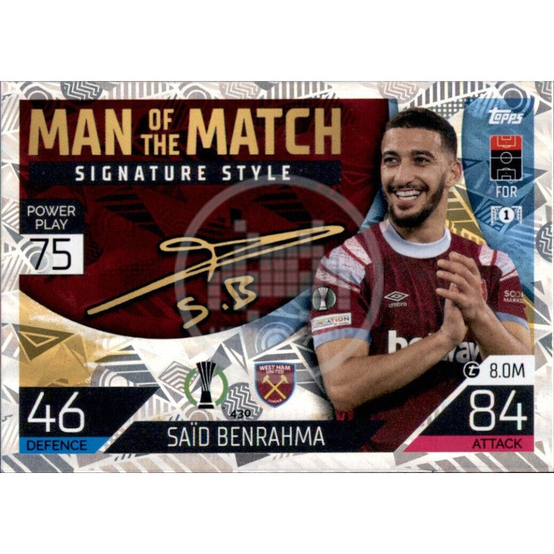Topps Match Attax 2022-23 - Cromos Sueltos
