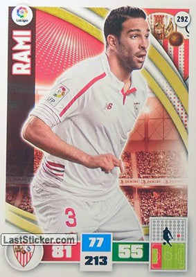 292 · Rami · Sevilla F.C. · Básica - Panini Adrenalyn XL Liga BBVA 2015-16