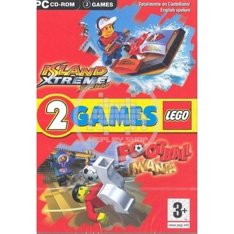 2 Games Lego: Island Xtreme Stunts + Football Mania