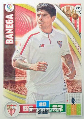 295 · Banega · Sevilla F.C. · Básica - Panini Adrenalyn XL Liga BBVA 2015-16