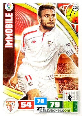 305 · Immobile · Sevilla F.C. · Básica - Panini Adrenalyn XL Liga BBVA 2015-16