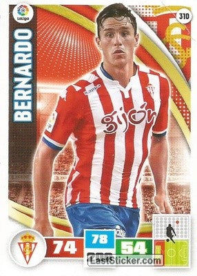 310 · Bernardo · Real Sporting · Básica - Panini Adrenalyn XL Liga BBVA 2015-16