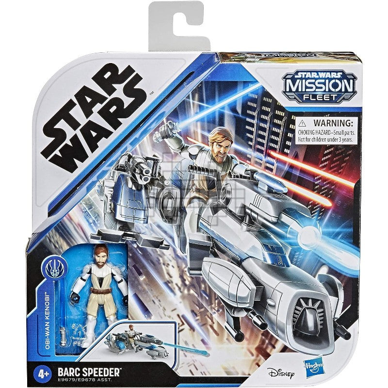 Star Wars Mission Fleet Expedition Class OBI-WAN Kenobi Jedi Barc Speeder