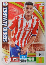 312 · Sergio Álvarez · Real Sporting · Básica - Panini Adrenalyn XL Liga BBVA 2015-16