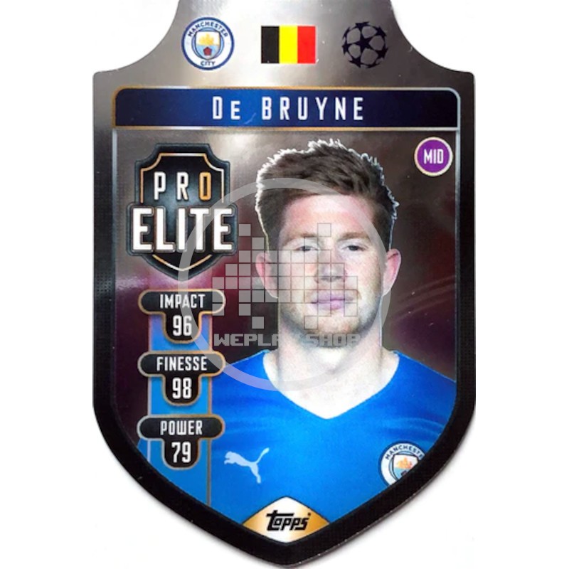 SH1 Kevin de Bruyne Manchester City Topps Match Attax 2021-22