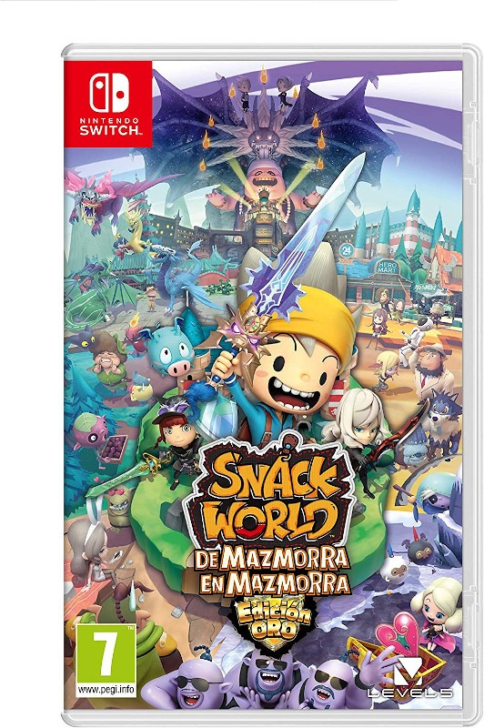 Snack World De Mazmorra En Mazmorra, Edición Oro