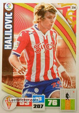 314 · Halilovic · Real Sporting · Básica - Panini Adrenalyn XL Liga BBVA 2015-16