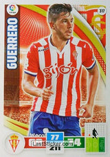 317 · Guerrero · Real Sporting · Básica - Panini Adrenalyn XL Liga BBVA 2015-16