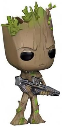 Funko Pop! Marvel Avengers: Infinity War Groot Teen con Arma 9.5 cm (Nº 293) – Funko (2018)