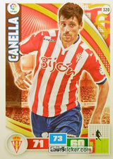 320 · Canella · Real Sporting · Básica - Panini Adrenalyn XL Liga BBVA 2015-16