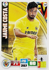 347 · Jaume Costa · Villarreal C.F. · Básica - Panini Adrenalyn XL Liga BBVA 2015-16