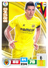 348 · Bruno · Villarreal C.F. · Básica - Panini Adrenalyn XL Liga BBVA 2015-16