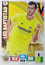 352 · Leo Baptistao · Villarreal C.F. · Básica - Panini Adrenalyn XL Liga BBVA 2015-16