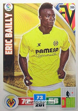 355 · Eric Bailly · Villarreal C.F. · Básica - Panini Adrenalyn XL Liga BBVA 2015-16