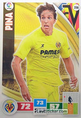 356 · Pina · Villarreal C.F. · Básica - Panini Adrenalyn XL Liga BBVA 2015-16