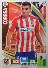 035 · Correa · Atlético de Madrid · Básica - Panini Adrenalyn XL Liga BBVA 2015-16
