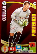 367 · Cuéllar · Real Sporting · Porterazo - Panini Adrenalyn XL Liga BBVA 2015-16