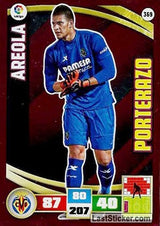 369 · Areola · Villarreal C.F. · Porterazo - Panini Adrenalyn XL Liga BBVA 2015-16