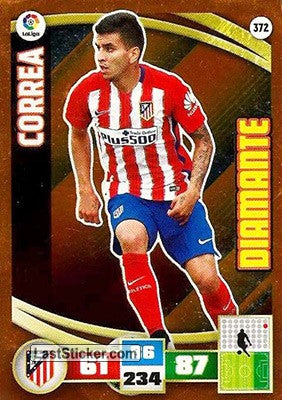 372 · Correa · Atlético de Madrid · Diamante - Panini Adrenalyn XL Liga BBVA 2015-16