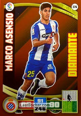 376 · Marco Asensio · R.C.D. Espanyol · Diamante - Panini Adrenalyn XL Liga BBVA 2015-16
