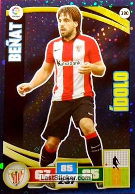 380 · Beñat · Athletic Club · Ídolo - Panini Adrenalyn XL Liga BBVA 2015-16