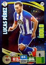 390 · Lucas Pérez · R.C. Deportivo · Ídolo - Panini Adrenalyn XL Liga BBVA 2015-16