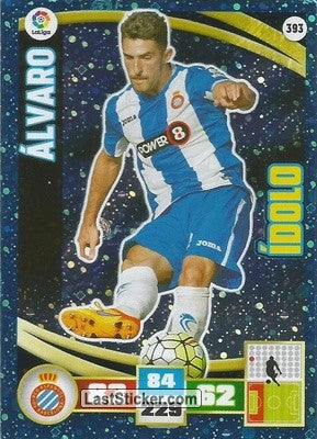 393 · Álvaro · R.C.D. Espanyol · Ídolo - Panini Adrenalyn XL Liga BBVA 2015-16