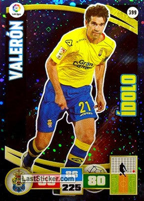 399 · Valerón · U.D. Las Palmas · Ídolo - Panini Adrenalyn XL Liga BBVA 2015-16