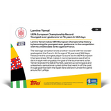 Trading Card Lamine Yamal Topps Now UEFA Euro 2024 Nº 54 – Topps (2024)