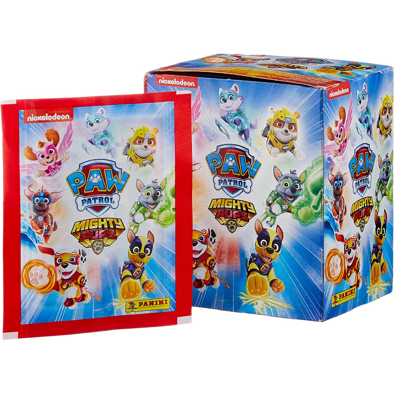 Caja de 50 Sobres Panini Patrulla Canina