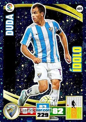 405 · Duda · Málaga C.F. · Ídolo - Panini Adrenalyn XL Liga BBVA 2015-16