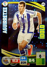 410 · Aguirretxe · Real Sociedad · Ídolo - Panini Adrenalyn XL Liga BBVA 2015-16