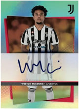 Caja de Cartas Topps Juventus FC Official Team Set 2021/22 - 50 Cartas - Año 2022