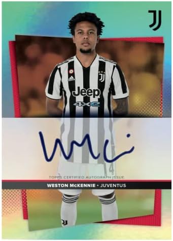 Caja de Cartas Topps Juventus FC Official Team Set 2021/22 - 50 Cartas - Año 2022
