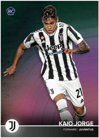 Caja de Cartas Topps Juventus FC Official Team Set 2021/22 - 50 Cartas - Año 2022