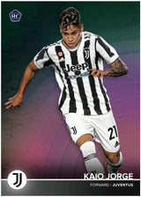 Caja de Cartas Topps Juventus FC Official Team Set 2021/22 - 50 Cartas - Año 2022