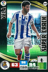 449 · Vela · Real Sociedad · Súper Crack - Panini Adrenalyn XL Liga BBVA 2015-16