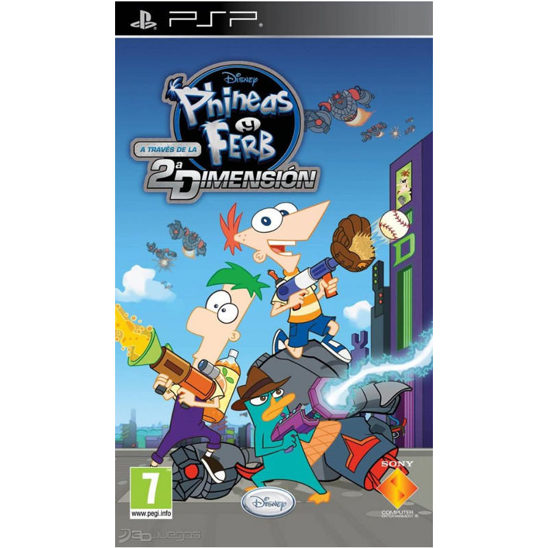 Phineas y Ferb a través de la 2ª Dimensión