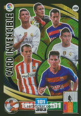458 · Card Invencible · Card Invencible - Panini Adrenalyn XL Liga BBVA 2015-16