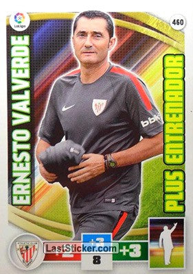 460 · Ernesto Valverde · Athletic Club · Plus Entrenador - Panini Adrenalyn XL Liga BBVA 2015-16