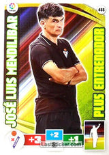466 · José Luis Mendilibar · S.D. Eibar · Plus Entrenador - Panini Adrenalyn XL Liga BBVA 2015-16