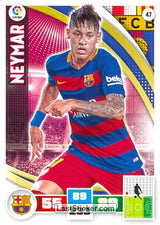 047 · Neymar · F.C. Barcelona · Básica - Panini Adrenalyn XL Liga BBVA 2015-16