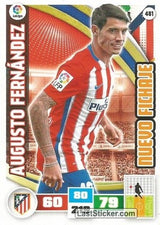481 · Augusto Fernández · Atlético de Madrid · Nuevo Fichaje - Panini Adrenalyn XL Liga BBVA 2015-16