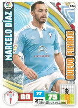 484 · Marcelo Díaz · R.C. Celta · Nuevo Fichaje - Panini Adrenalyn XL Liga BBVA 2015-16