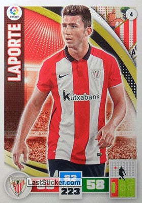 004 · Laporte · Athletic Club · Básica - Panini Adrenalyn XL Liga BBVA 2015-16