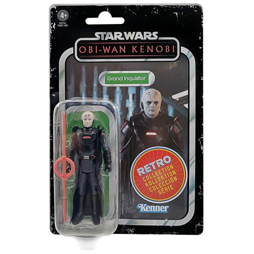 Figura Hasbro Star Wars The Retro Collection: Obi-Wan Kenobi - Grand Inquisitor de 9.5 cm (#F5773) - Año 2022